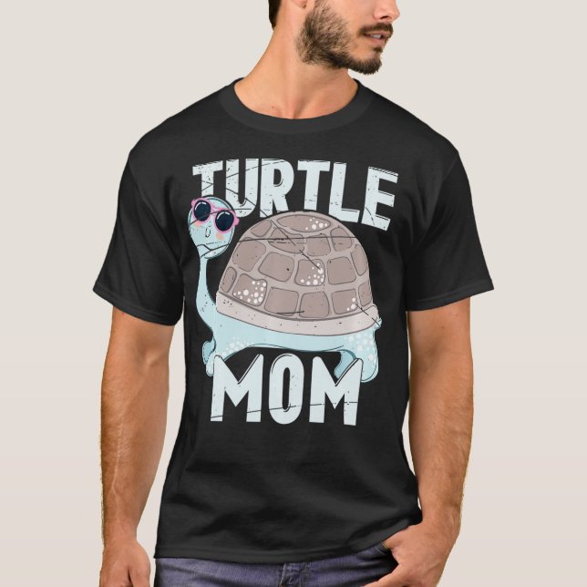 T-shirt Turtle Pet Maman (Devant)