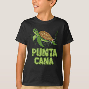 T-shirt Turtle Punta Cana République Dominicaine Souvenir