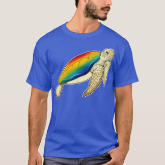 T-shirt Turtle Rainbow