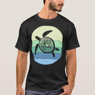 T-shirt Turtle Retro Graphic