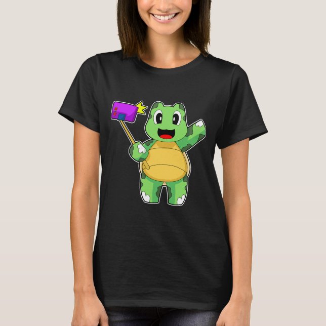 T-shirt Turtle Smartphone (Devant)