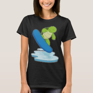 T-shirt Turtle Snowboard Snowboard