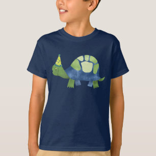 T-shirt Turtle Tortoise Birthday Party Shirt