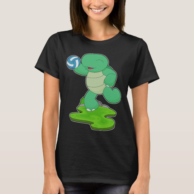 T-shirt Turtle Volleyball (Devant)