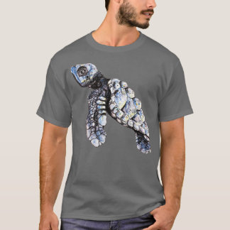 T-shirt Turtle Watercolor Illustration