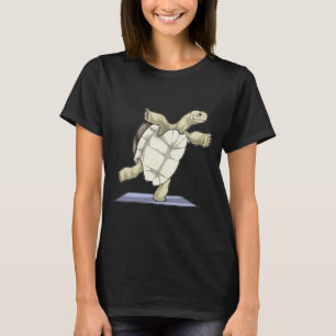 T-shirt Turtle Yoga Fitness Gymnastique