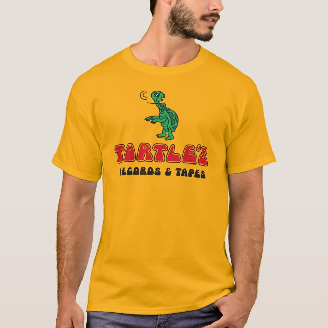 T-shirt Turtle's Records and Tapes (Devant)