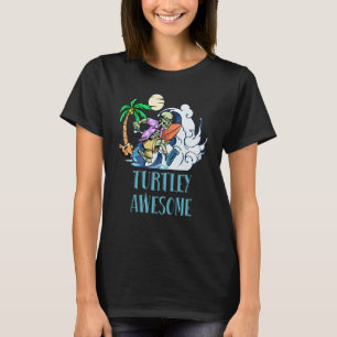 T-shirt Turtley Awesome Sea Animals Plage Marine Créature