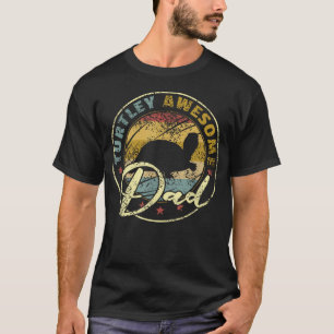 T-shirt Turtley Incroyable Papa Drôle Tortue Drôle Fête de