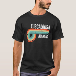 T-shirt Tuscaloosa City Alabama Etat Vintage Rétro Souven
