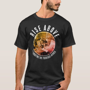 T-shirt TUSKEGEE AIRMEN Montée en puissance Noir personnal