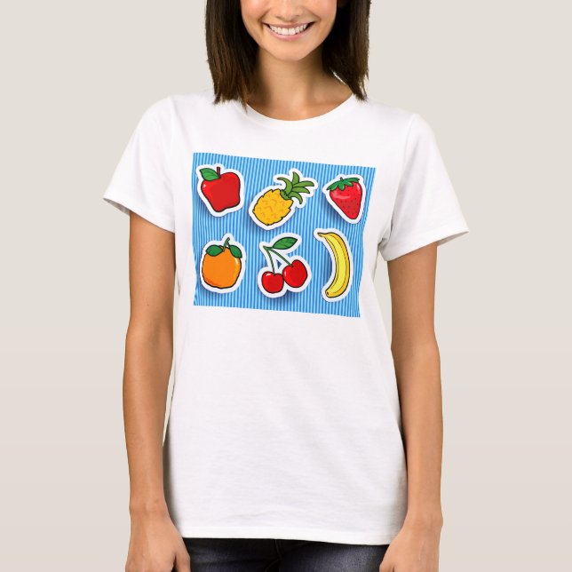 T-shirt Tutti frutti, chemise (Devant)