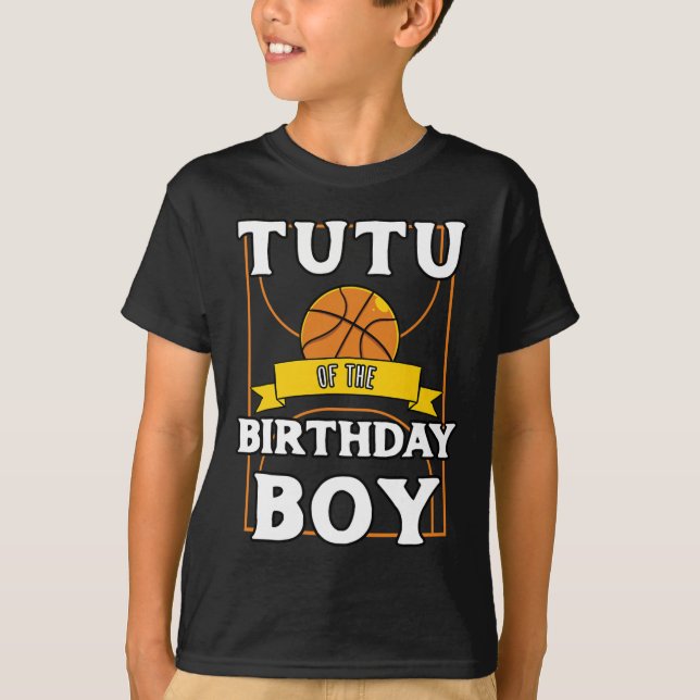 T-shirt Tutu de la fête d'anniversaire Ller Sketll  (Devant)