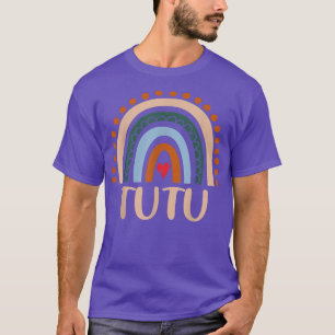 T-shirt Tutu Rainbow Grandma mignonne Mères Jour Funny Tut