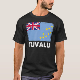 T-shirt Tuvalu Drapeau Soutien Tuvaluan Peuple Femmes Homm