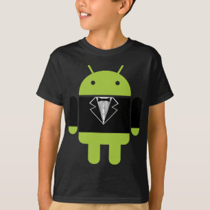 T-shirt Tux androïde