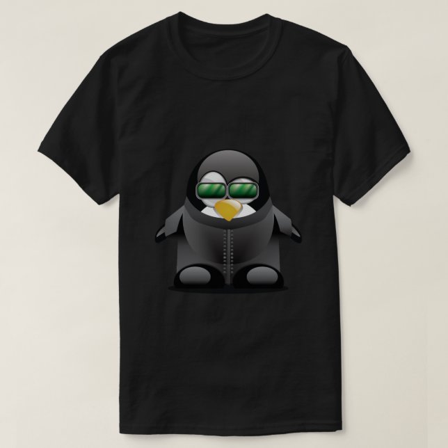 T-shirt Tux Matrix (Design devant)