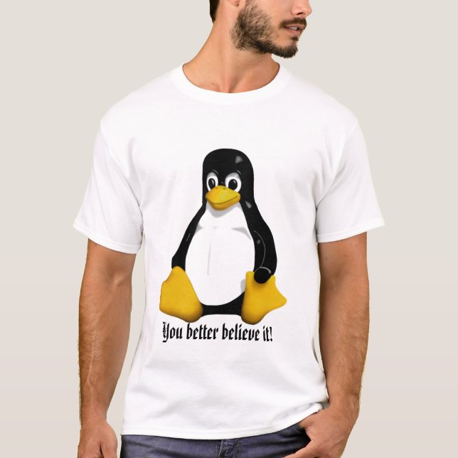T-shirt tux, vous le croyez mieux ! (Devant)