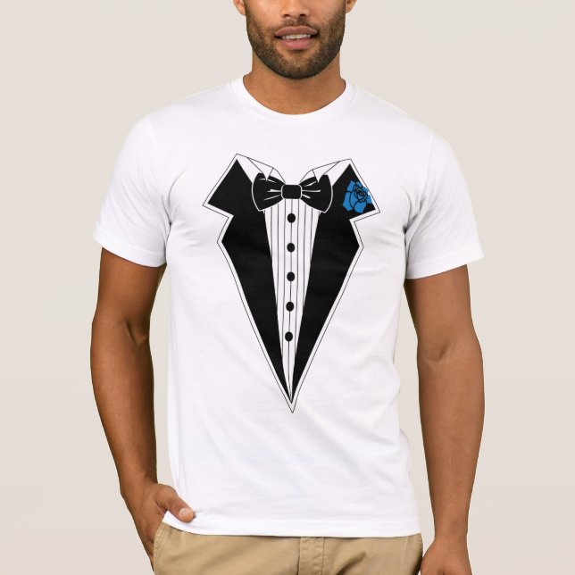 t-shirt tuxedo (Devant)