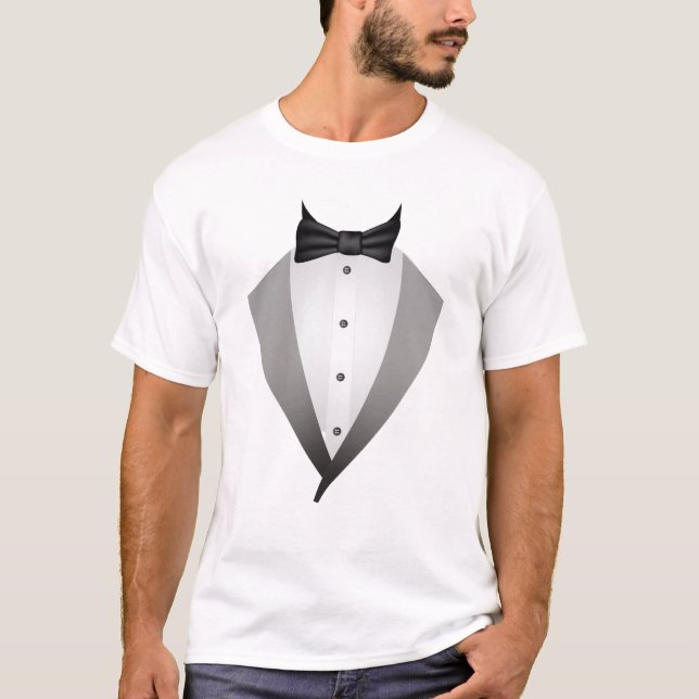 T-shirt Tuxedo (Devant)
