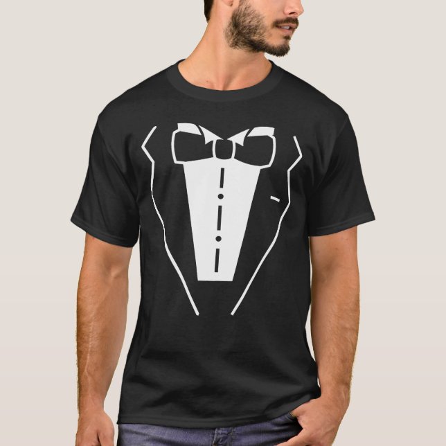 T-shirt Tuxedo (Devant)