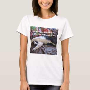 T-shirt Tuxedo Cat Funny Cute faire une citation d'onde me