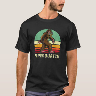 T-shirt Tuyau de fumée Bigfoot Sasquatch Briar Tuyau de ta