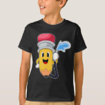 T-shirt Tuyau de pompier crayon<br><div class="desc">Ce design est le cadeau idéal pour un anniversaire,  Noël et d'autres célébrations. Il convient aux femmes,  aux hommes et aux enfants.</div>