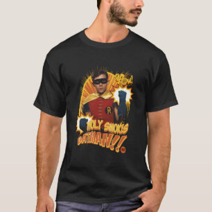 T-shirt Tv Bat Show Holy Smokes Bat Robin Portrait