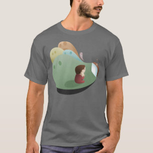 T-shirt TV effrayante