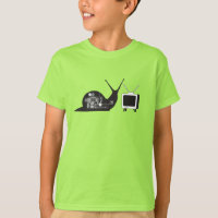 TV Snail Kids Polycotton T Shirt