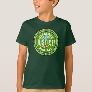 T-shirt TVUUC Justice Climatique ! pour TOUS