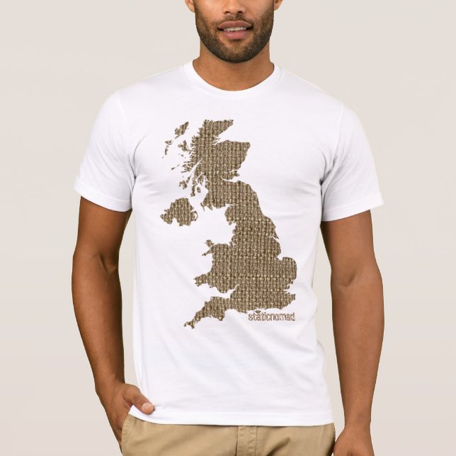 T-shirt Tweed britannique (Devant)