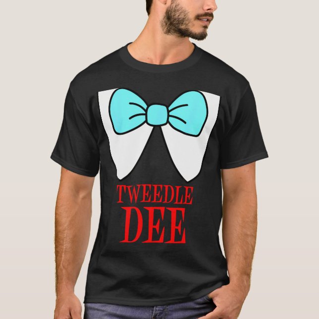 T-shirt Tweedle Dee Costume (Devant)