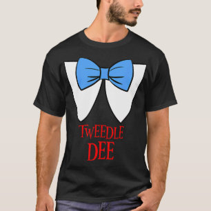 T-shirt Tweedle Dee Costume Halloween Fairytale Caractère