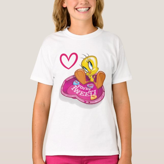 T-shirt Tweet Tweet Tweety Bowl (Devant)