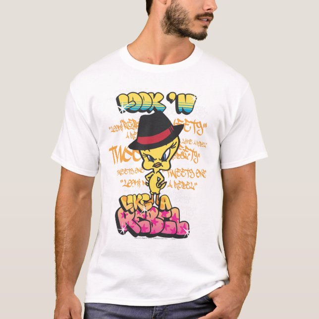 T-shirt TWEETY™ comme un rebelle (Devant)