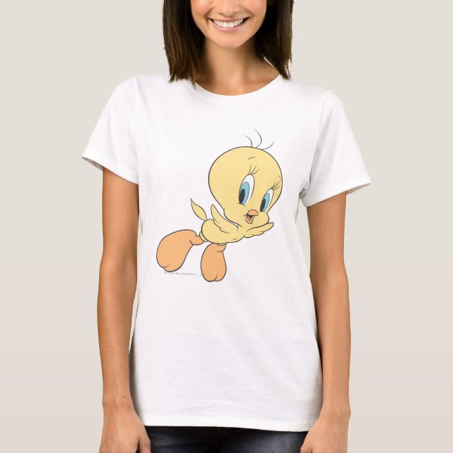 T-shirt TWEETY™ Dans Les Nuages Pose 15 (Devant)