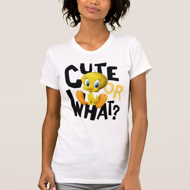 T-shirt TWEETY™ - Mignonne Ou Quoi ? (Devant)