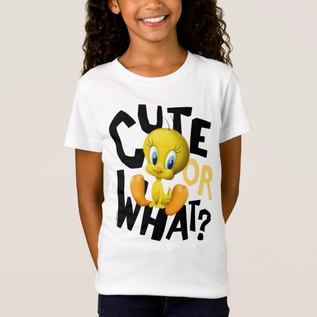 T-Shirt TWEETY™ - Mignonne Ou Quoi ? (Devant)