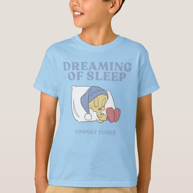T-shirt TWEETY™ Rêvant de Sommeil (Devant)