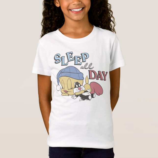T-Shirt TWEETY™ Sleep All Day (Devant)