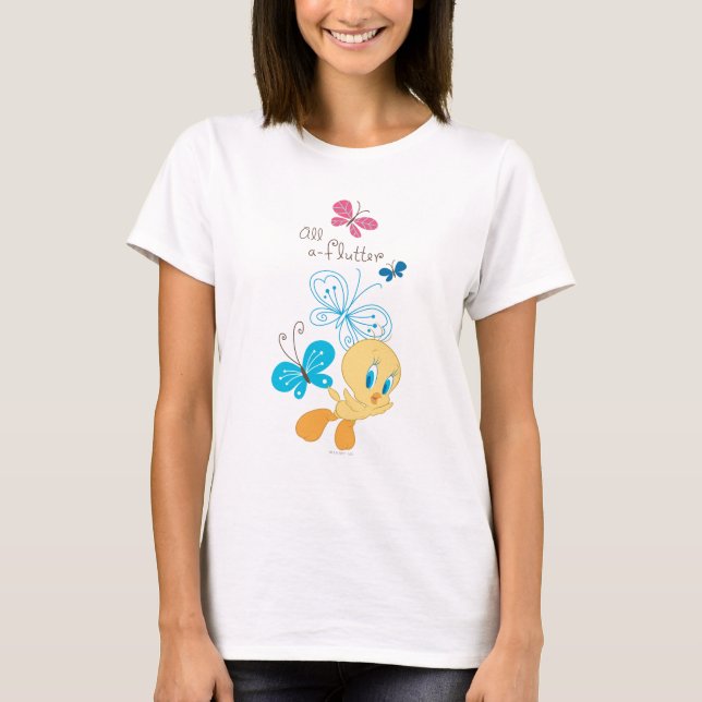 T-shirt TWEETY™ "Tout battement A" (Devant)