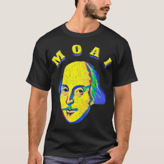 T-shirt Twelfth Night MOAI Malvolio Shakespearean Quote 