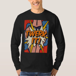 T-shirt Twerk Dance Pop Art Retro 60s Vintage Love Graphic