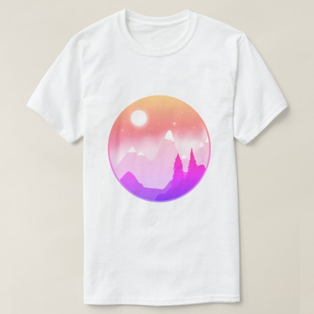 T-shirt Twilight Mountain (Design devant)