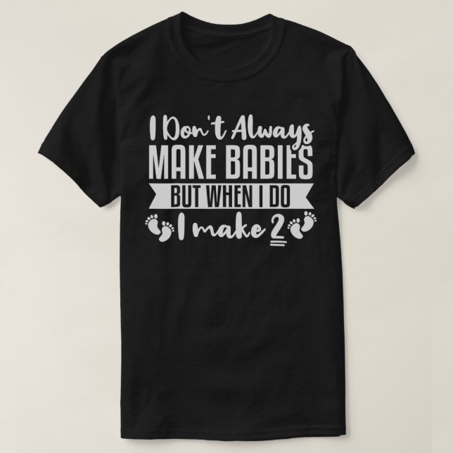 T-shirt Twin Dad  (Design devant)