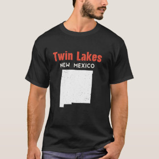 T-shirt Twin Lakes USA State America Travel New Mexican Ne