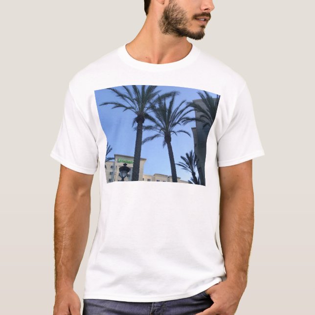 T-shirt Twin Palms California Vacances (Devant)