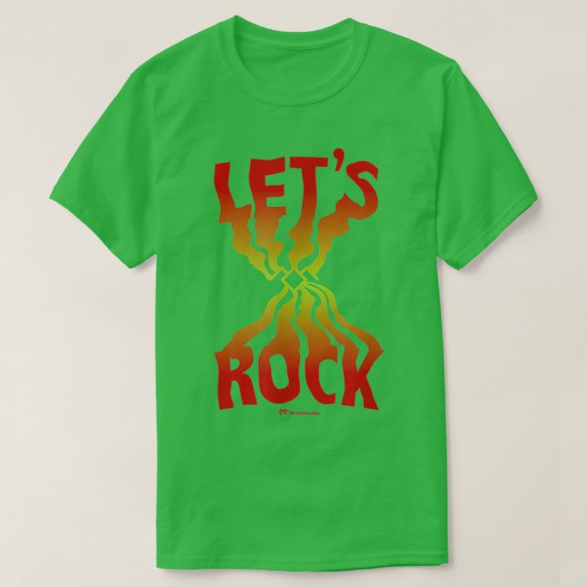 T-shirt Twin Peaks Lets Rock (Design devant)